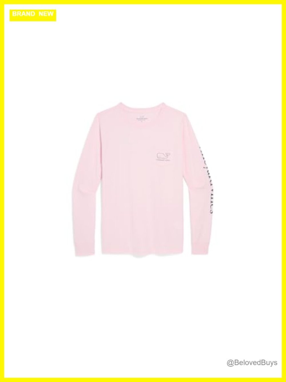 Women's Cotton Long Sleeve Graphic Pocket T-Shirt Crew Neck Tee